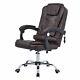 Office Massage Desk Chair Computer Gaming 360° Swivel Recliner Luxury Leather Uk