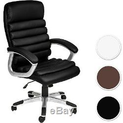 Office chair desk chair gaming executive chairs adjustable faux leather new