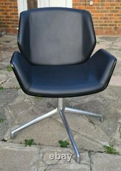 Original Boss Design Kruze Office Swivel Chair Black Leather