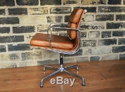 Original Eames- Vitra Soft Pad Chair/ New Leather Upholstery
