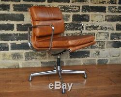 Original Eames- Vitra Soft Pad Chair/ New Leather Upholstery