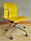 Original Genuine Charles & Ray Eames For Vitra Ea117 Yellow Leather Office Chair