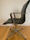 Original Icf Eames Office Chair, Ea108, Black Leather- Rrp +£1500