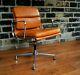 Original Vitra Charles Eames Chair/ New Leather Upholstery