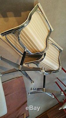 Originsl Eames Office Leather Chair X2