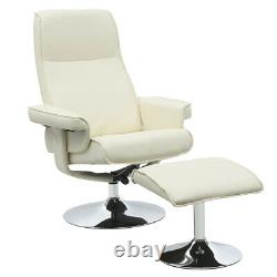 Orthopedic Leather Executive Office Chair withFootstool TV Chairs Lounge Sofa Desk
