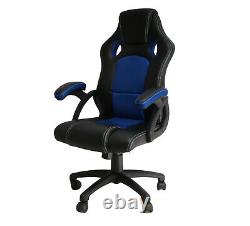PS5 Racing Gaming Computer Chair PU Recliner Office Swivel Lift Executive Seat