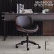 Pu Leather Beauty Salon Chair Ergonomic Office Chair Swivel Solid Wood Chrome