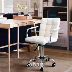 PU Leather Executive Office Computer Chair 360° Swivel Ergonomic Desk Task Chair