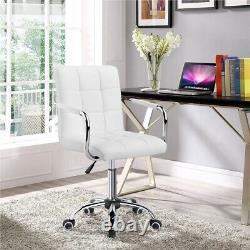 PU Leather Executive Office Computer Chair 360° Swivel Ergonomic Desk Task Chair