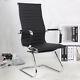 Pu Leather High Back Chair Dining Chairs Chrome Legs Home Office Visitor Meeting