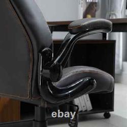 PU Leather Office Chair High Back Swivel Office Chair with Adjustable Height