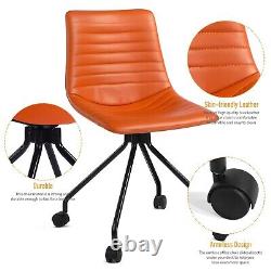 Pack of 2 Leather Office Chair Desk Chair, 360° Swivel Chair Computer Chair