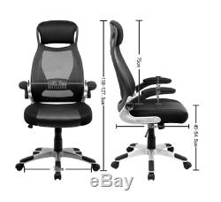 Pc / Gaming Armchair Office Adjustable Pu Leather Sport Computer Swivel Chair