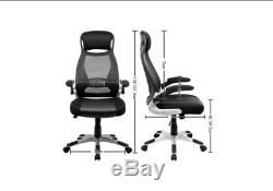 Pc Racing Gaming Armchair Office Adjust Pu Leather Sport Computer Swivel Chair