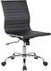 Porthos Home Karina Modern Office Desk Chair Swivel With Wheels Pu Leather Black