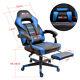 Pro Reclining Sports Racing Gaming Office Desk Pc Car Leather Chair Uk Stock