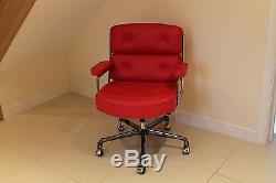 REDUCED Genuine Mint Condition Vitra Eames ES104 Red Lobby Office Chair RRP£5250
