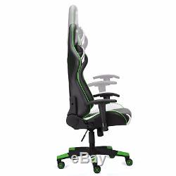 RG-MAX Pro Reclining Sports Racing Gaming Office Desk PC Fx Leather Chair Green