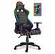 Rgb Gaming Office Chair Racing Computer Chair Swivel Recliner Leather Executive