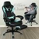 Racing Car Gaming Chair Adjustable Recliner Swivel Pu Leather Office Desk Seat