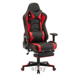 Racing Chair Office Chair PU Swivel Adjustable Gaming Computer Desk Executive