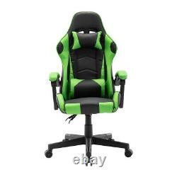 Racing Chair Sport Swivel PU Leather Mesh Gaming Desk Executive Office Chairs UK
