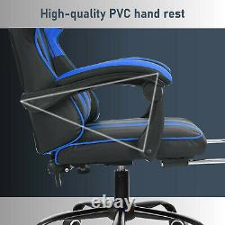Racing Gaming Chair Computer Recliner Swivel Office Chair Leather Chairs Desk