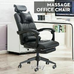 Racing Gaming Chair Office Recliner Lift Computer Desk Chair Adult Swivel Til UK