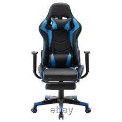 Racing Gaming Chair Office Recliner Lift Computer Desk Chairs Swivel Adjustable