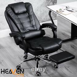 Racing Gaming Chair PC Executive Office Computer Desk Recliner Footrest Recliner