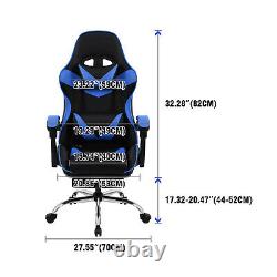 Racing Gaming Chair Swivel Lift Office Executive Recliner Computer Desk Chair