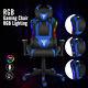 Racing Gaming Chair Video Swivel Leather Computer Desk Office Chair With Rgb Led