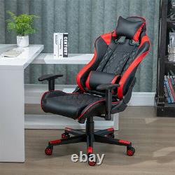 Racing Gaming Chairs Office Computer Desk Chairs with Swivel Recliner Leather UK