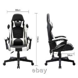 Racing Gaming Chairs with Headrest Office Computer Desk Chair Lift Swivel Chair