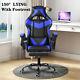 Racing Gaming Office Chair Computer Desk Seat Executive Swivel Leather Recliner