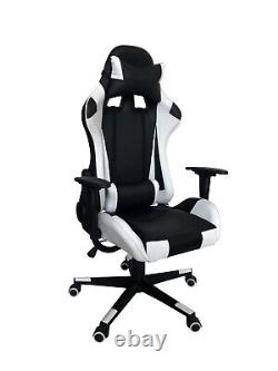 Racing Gaming Office Chair Executive Home Swivel Leather Sport Computer Desk