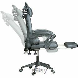 Racing Gaming Office Chair Executive Lumbar Support Swivel Pu Leather Computer