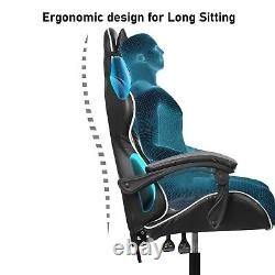 Racing Gaming Office Swivel Recliner Chair With PU Leather Ergonomic Chairs