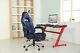 Racing Leather F1racer Sports Office Chair Reclining Gaming Desk Pc Car Computer
