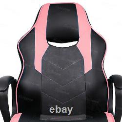 Racing Office Computer Chair Ergonomic Gaming Swivel Chair Adjustable Height UK