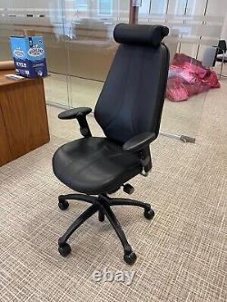 Rare Fully Loaded Leather Ergonomic RH Logic 400 Office Chair