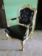 Real Leather Gold Leaf Lion King Gothic Throne Chair Hotel Seat Office Armchair