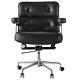 Real Leather Office Chair 360° Swivel Racing Chairs Adjustable Lift Ergonomic