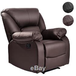 Recliner Armchair Leather reclining Chair Lounge Gaming sofa home office