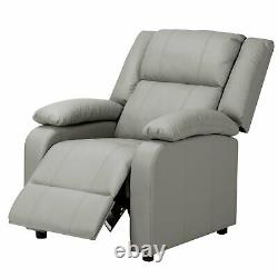 Recliner Sofa Chair Armchair Luxury Seater PU Leather Cinema Home Office
