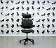 Refurbished Humanscale Freedom High Back Task Chair Newmarket Black Leather
