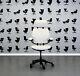 Refurbished Humanscale Freedom High Back Task Chair Newmarket White Leather
