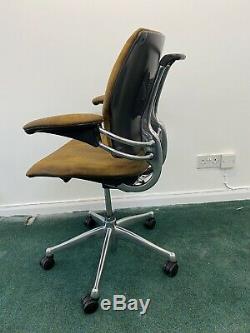 Refurbished Humanscale Freedom Low Back Task Chair SHABBY CHIC CHROME FRAME