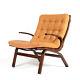 Retro Vintage Danish Farstrup Rosewood & Leather Lounge Chair Armchair 60s 70s